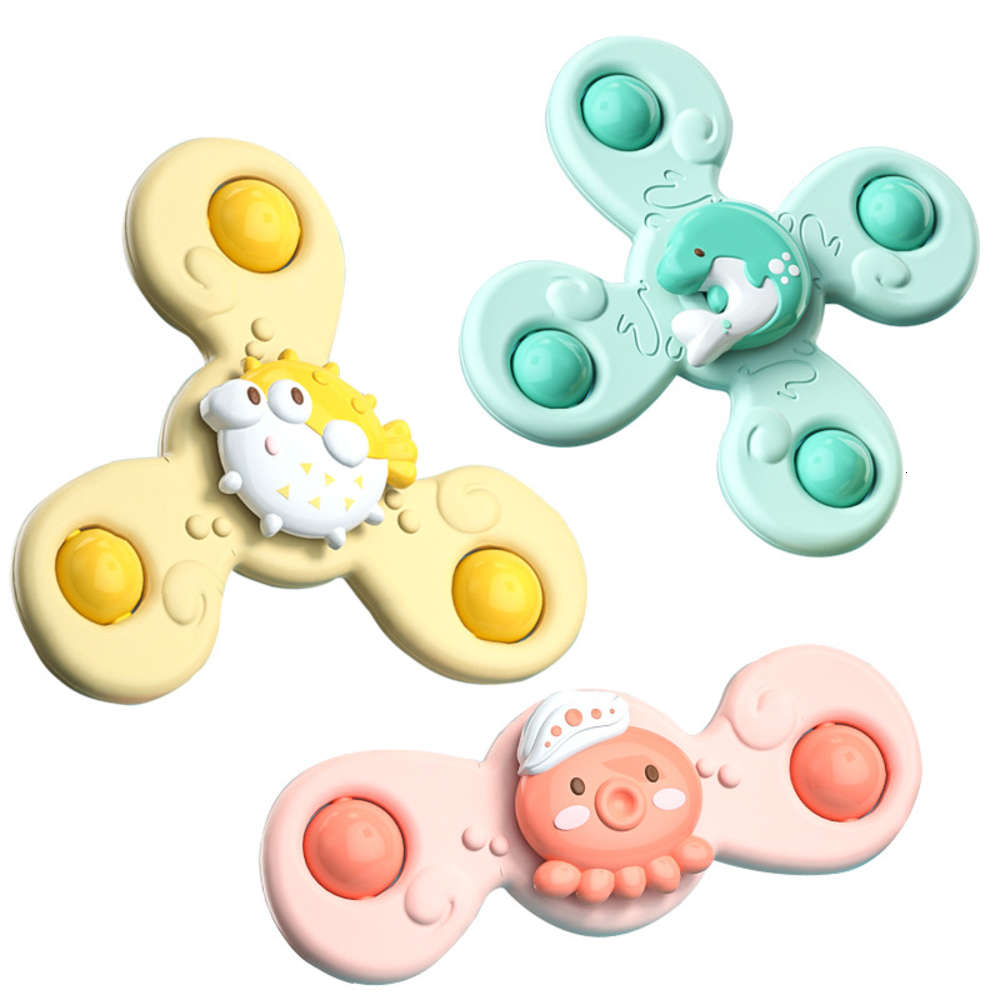 

The flower sucker that can rotate, the toy interesting dining table chair, children's bath fingertip top
