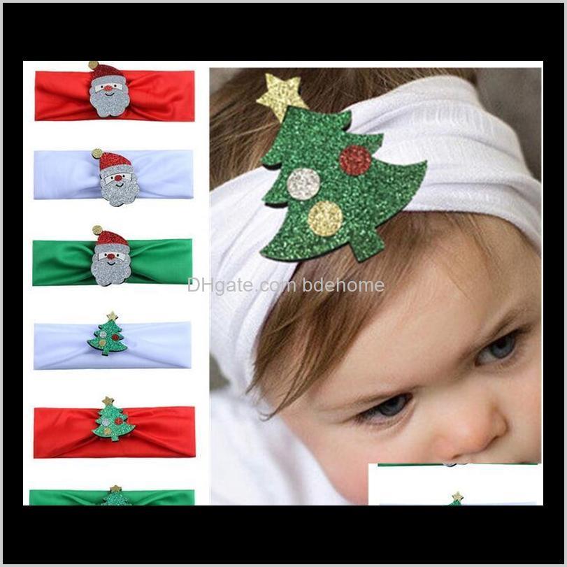 

Jewelry Drop Delivery 2021 Arrival Childrens Headbands Baby Kids Christmas Decoration Turban Fashion Strap Hair Aessories Ship Cbhbt
