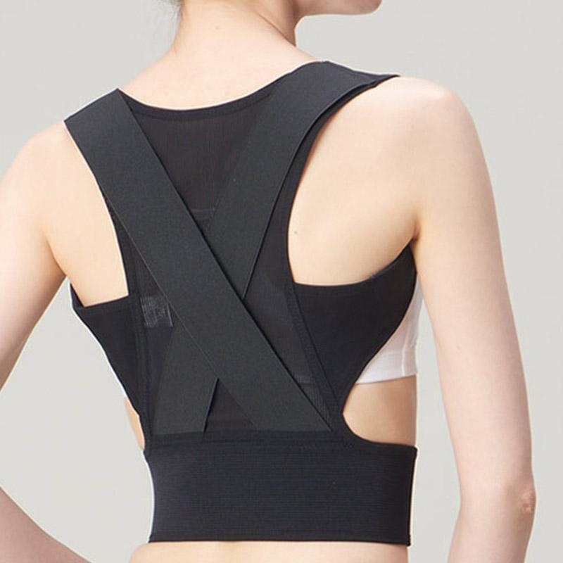 

Yoga Outfit Kids Adults Posture Corrector Breathable Shoulder Hunchback Correction Brace Belt Strap UT, As pic