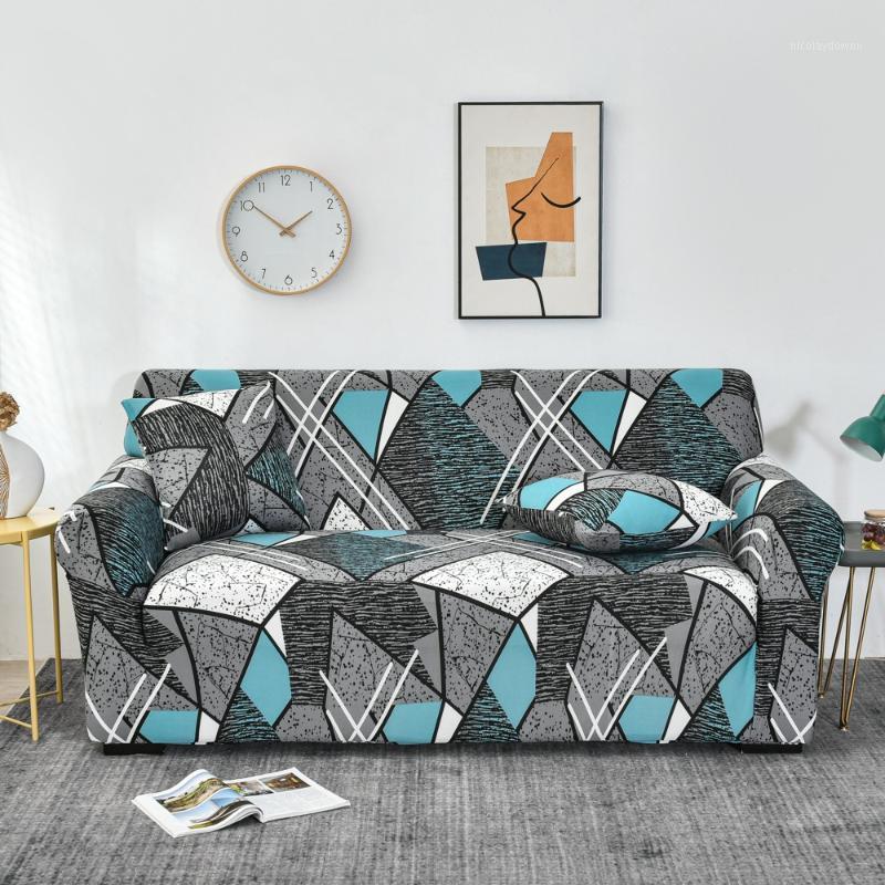 

Chair Covers Printed Stretch Sofa Cover Full Three-seat Cushion Cloth Towel Dust