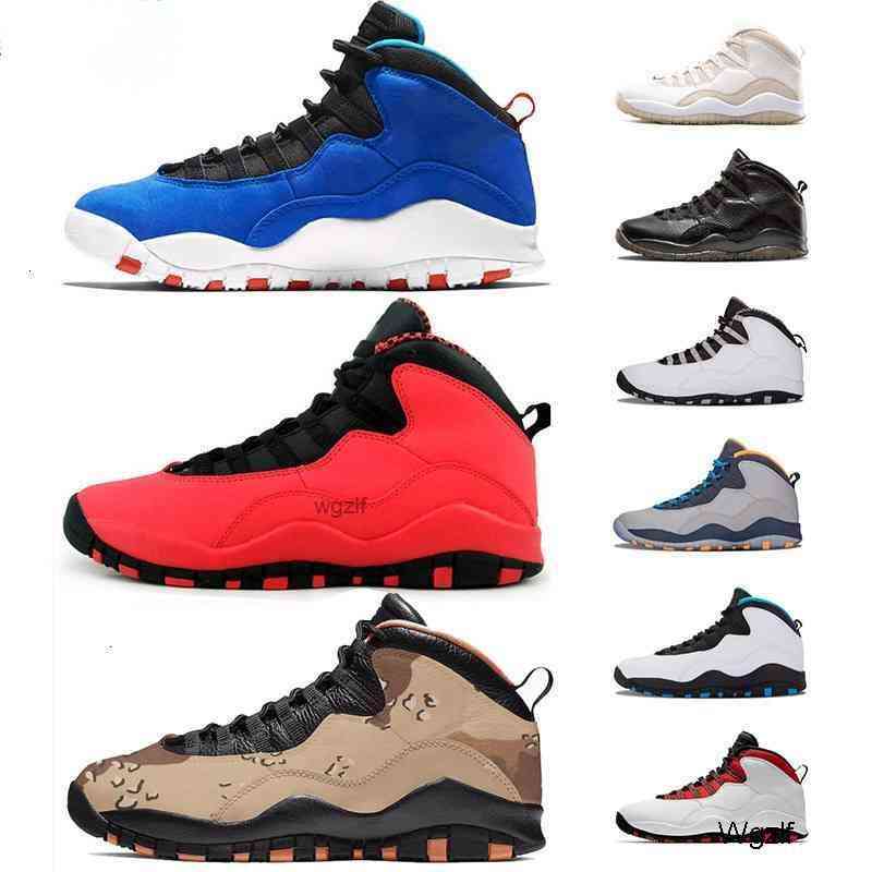 

10s Desert Camo Tinker Jumpman Jordon Outdoor shoes  Cement X Bobcats Grey chicage iam back Powder blue trainers sports sneaker, Black