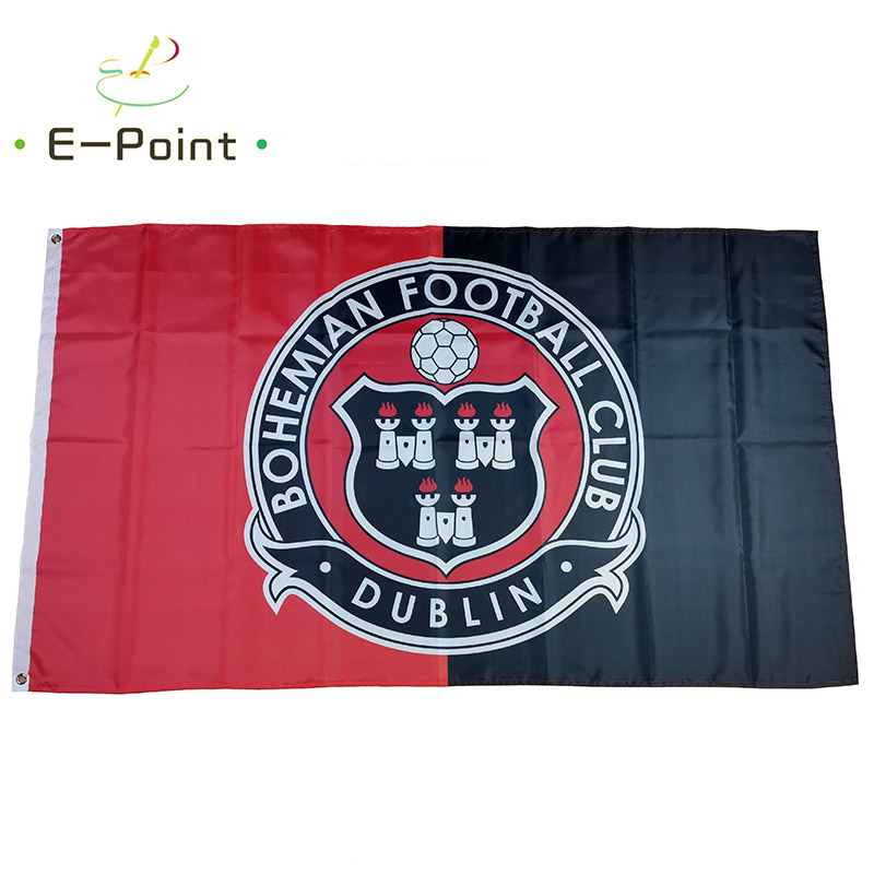 

Ireland Bohemian FC 3*5ft (90cm*150cm) Polyester flag Banner decoration flying home & garden flags Festive gifts