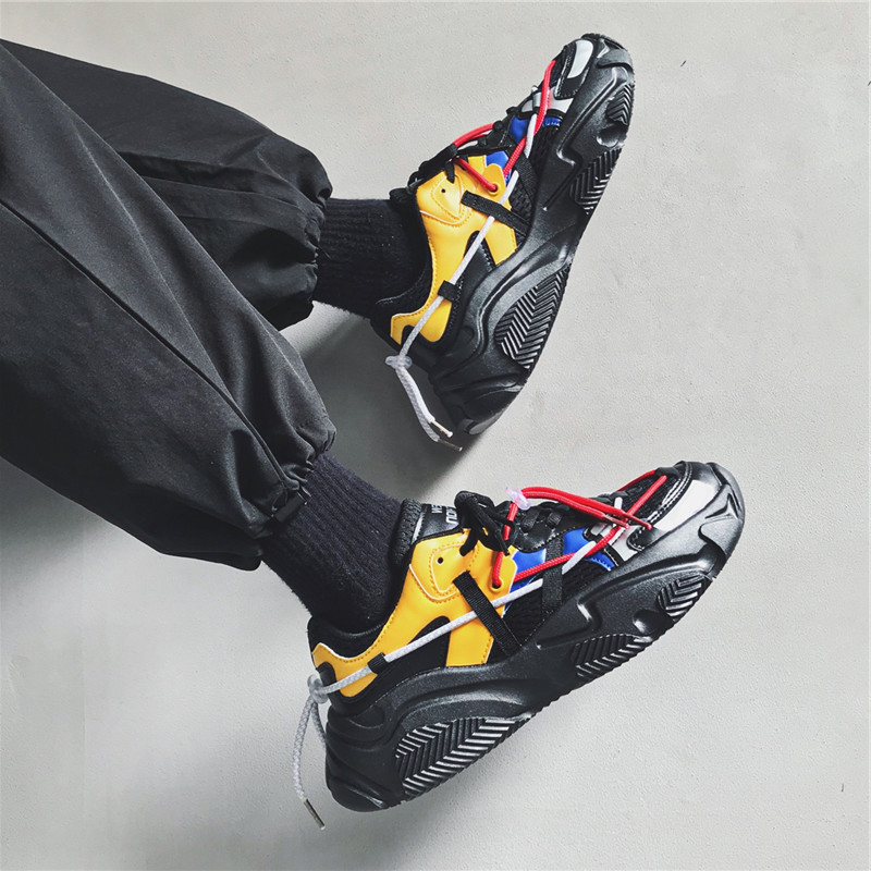 

Women Mens Sport Running Shoes Yellow Red Orange Black White Blue Green Runners Lace-up Trainers Sneakers Code: 16-D222