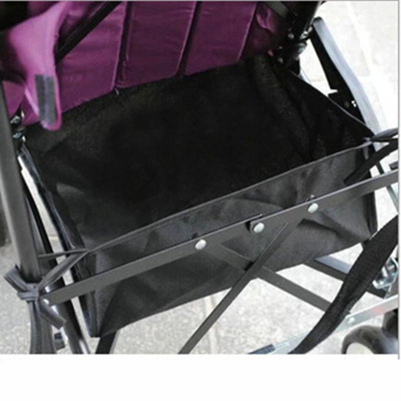 

Stroller Parts & Accessories Baby Universal Storage Bag Hanging Basket Organizer Cart Bottom I8J4