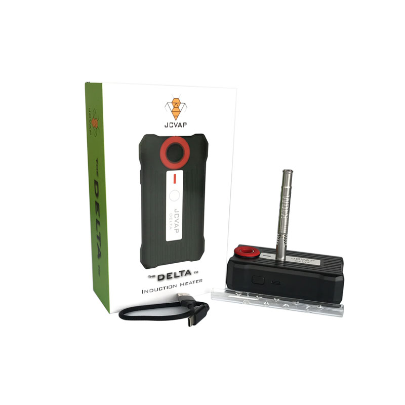 

Jcvap Delta Induction Heater titanium dynavap vapcap smoking accessories with glass pipe usb charger