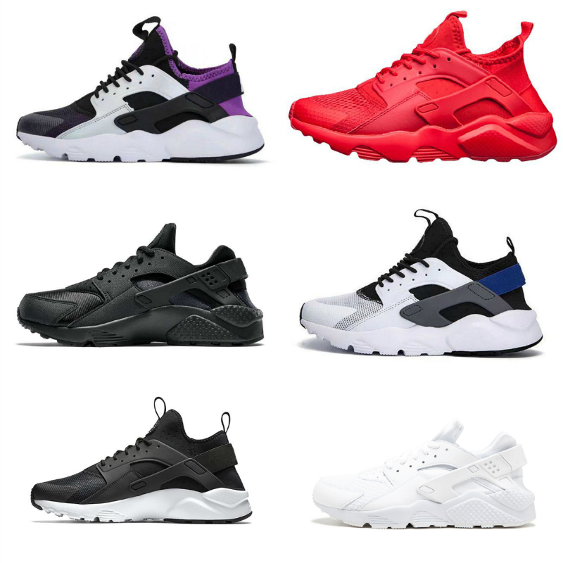 

Sale 2021 New Airs Huarache 1.0 4.0 Men Running Shoes Cheap Stripe Red Balck White Rose Gold Huaraches Women Trainer Breathable Designer Sneakers J15, L001
