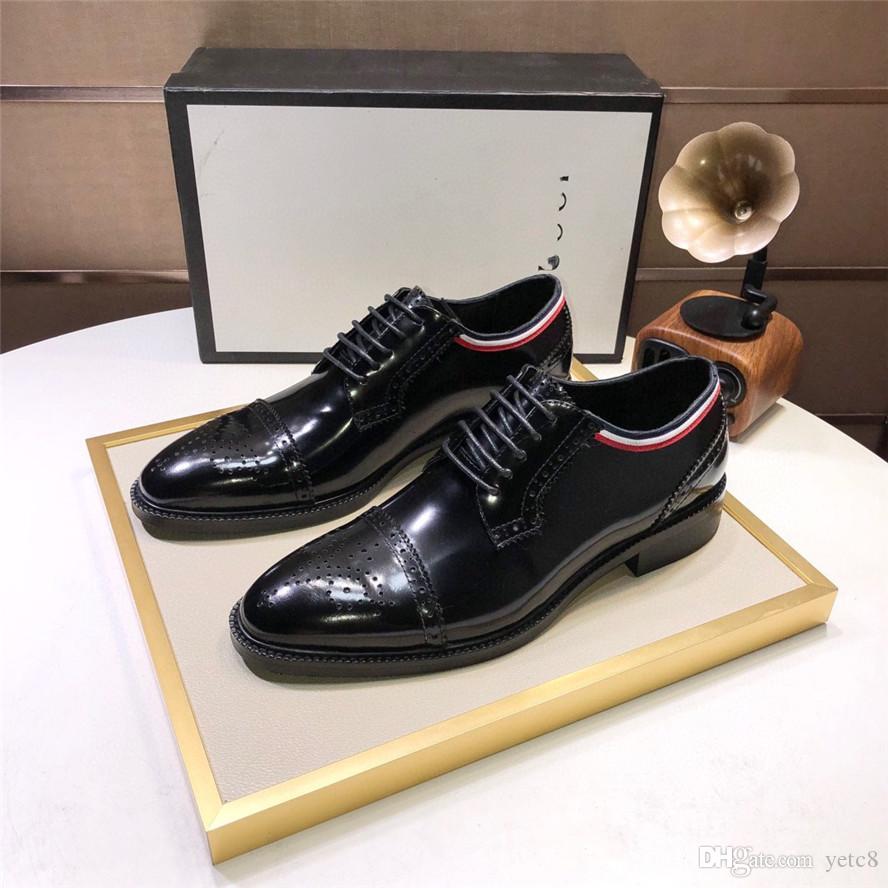 

Fashion Slip On MEN DESIGNER LUXURY DRESS Shoe MENS Oxfords Fashion Business DRESS MEN SHOES 2021 New Classic Leather MEN'S Suits Shoe, #29