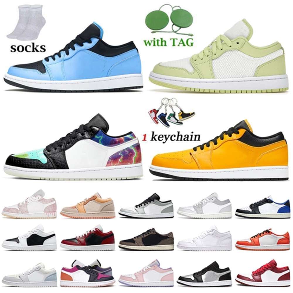 

Jumpman 1 1s Low Basketball Shoes 2021 Mens Trainers University Blue Limelight Galaxy Womens Arctic Punch Smoke Grey Elephant Pain nikar, #6 starfish 36-45