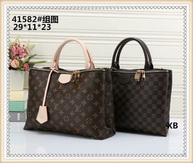 

Fashion Crossbody Shoulder HandBag Women Purse Messenger Bags Wallet Tote Clutch LV Louis Bag Vitton YSL M41582, Red;black