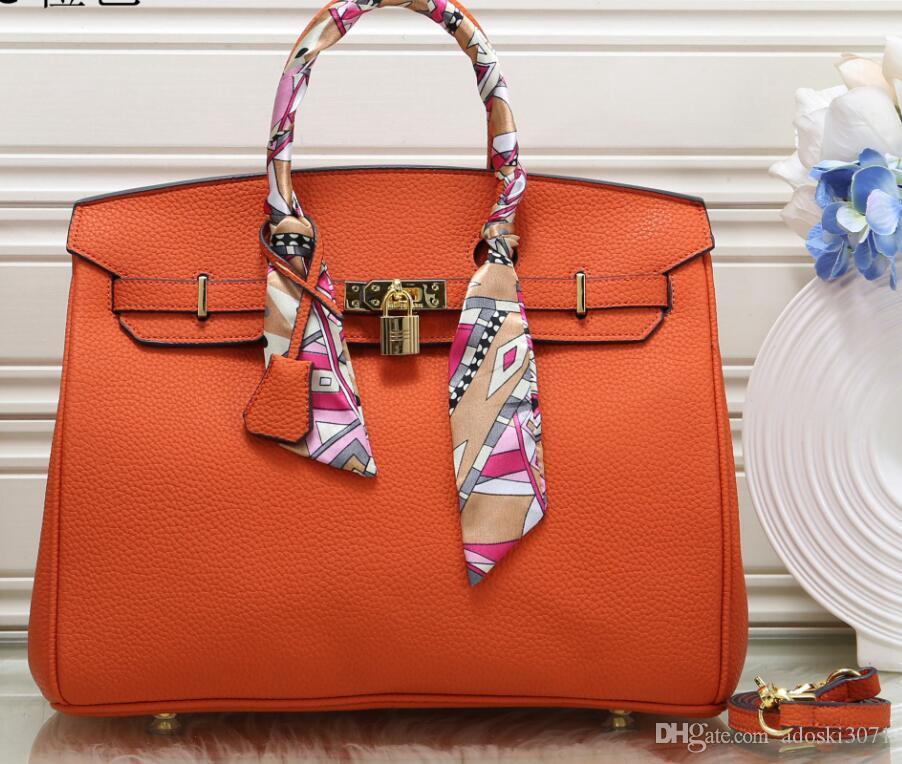 

2021 Fashion Genuine Leather Design Ladies Handbag Shoulder Bag Top H High Quality Herm Tote Messenger 35CM Ttjlh, Red;black