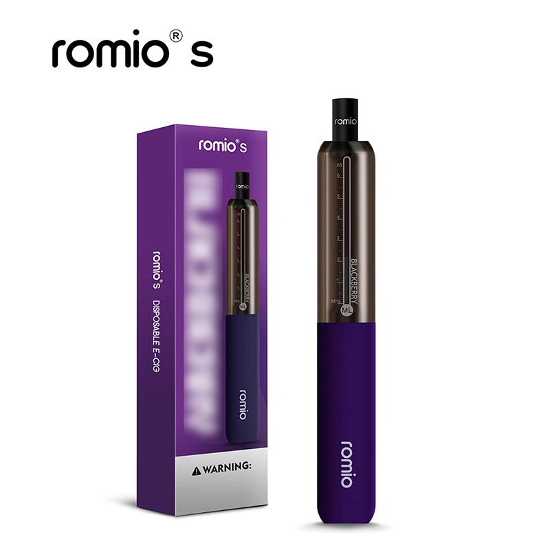 

Romio 20 Colors Disposable Vapes Electronic Cigarette Automatic Heating Mesh Coil 2000 Puffs 450mAh 6.5ml Pod E Cig