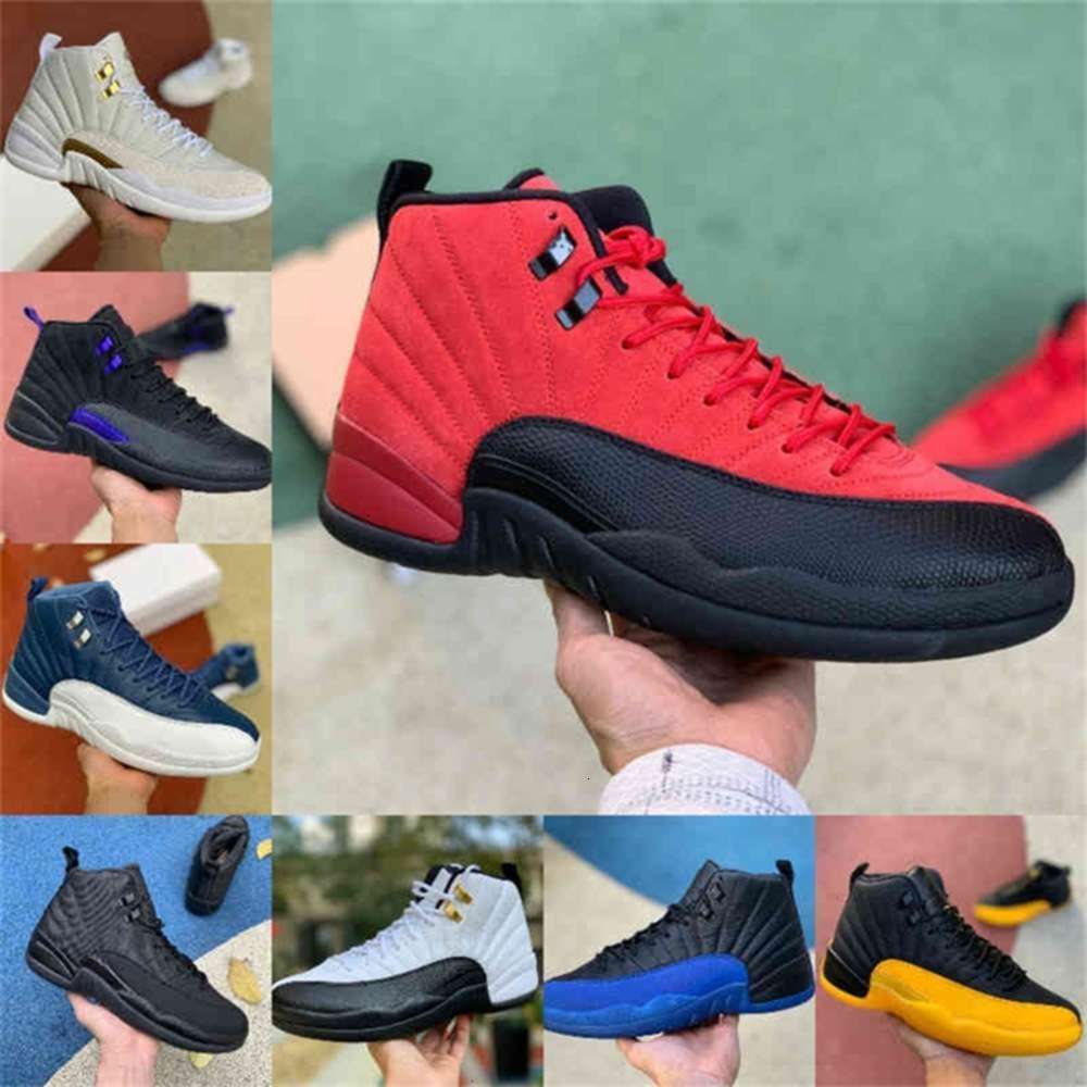 

High Quality Low Easter 12 12s Twist Mens Basketball Shoes Black French University Gold Indigo Flu Dark Concord OVO White Rever Ulanbator, Royalty
