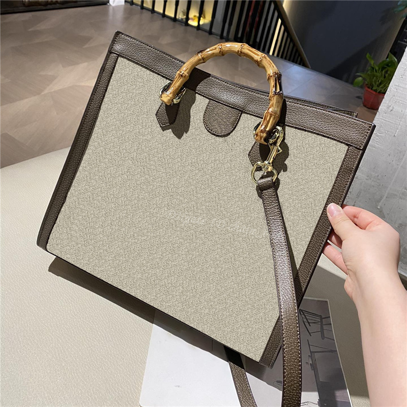 

Double G 2021 Ladies Padlock Shoulder Bag Handbag Classic Letter Bamboo Handle Canvas Tote Bags Interior Zipper Pocket Women Fashion Crossbody Handbags Totes, Color z