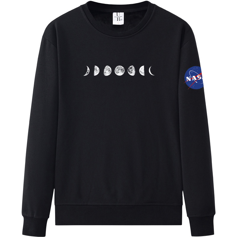 

2021 NASA Long Sleeve Hooded Hoody Pullover Men Women Hoodie Sweatshirts Plus Size 226, Pink 2