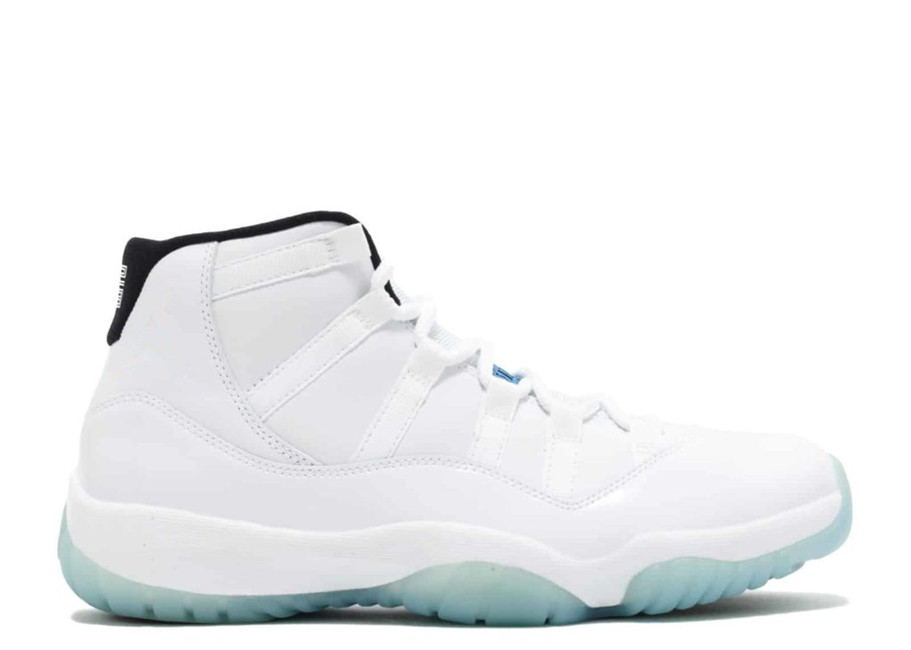 Jumpman 11 Flight XI Legend Blue Hommes Chaussures Couleur BLANC / NOIR-LEGENDBLUE Basketball Réel Fibre De Carbone Sports De Plein Air Baskets A