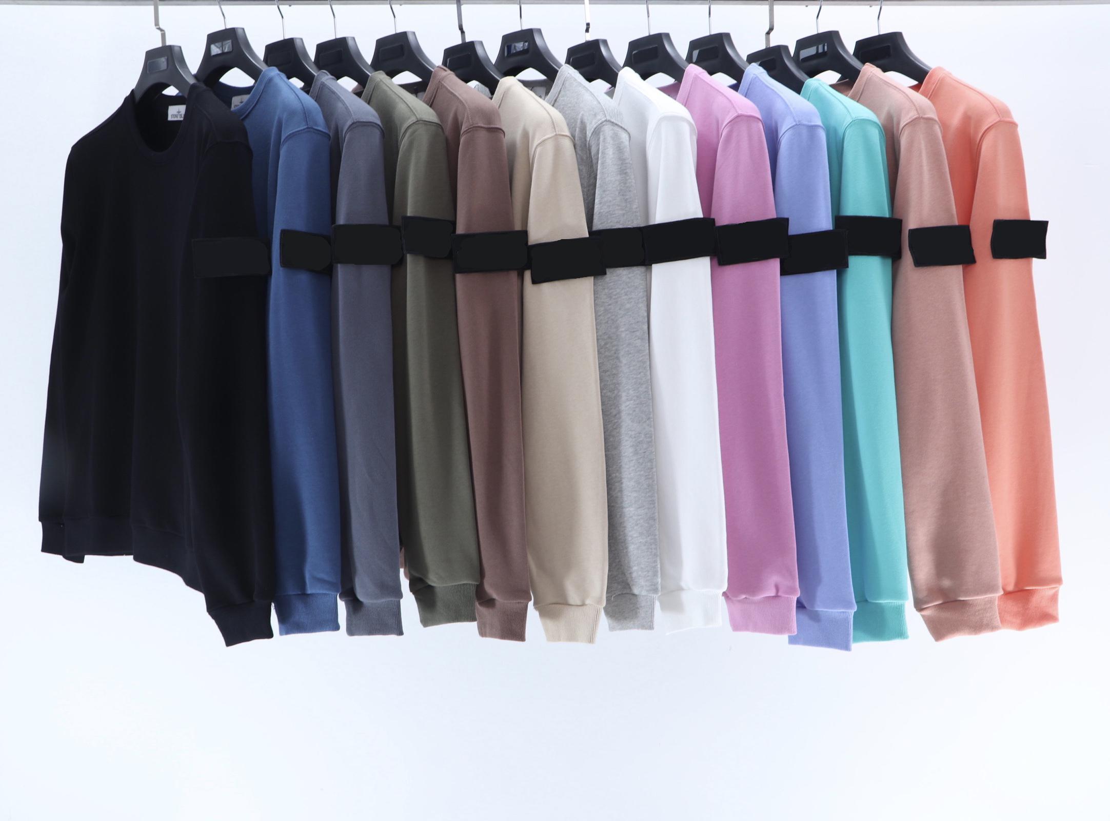 

2022 Mens Hoodies embroidered Letter Badge Womens sweatshirt 13color, Color 3