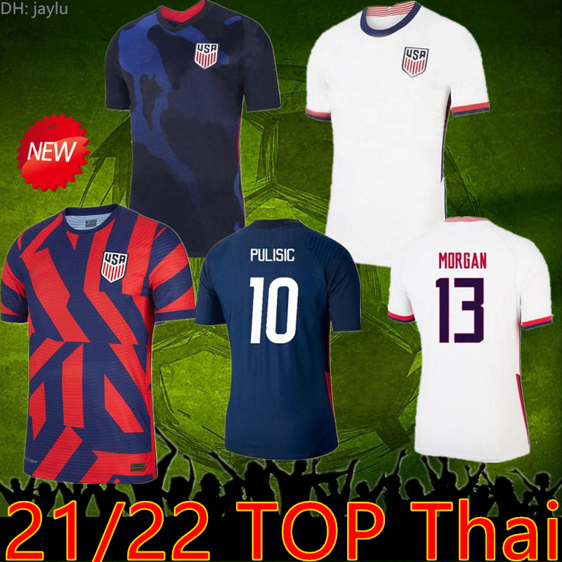 

2021 US Soccer Jersey PULISIC YEDLIN BRADLEY girl Shirt United States Mens woman WOOD DEMPSEY ALTIDORE Football Uniform, Man