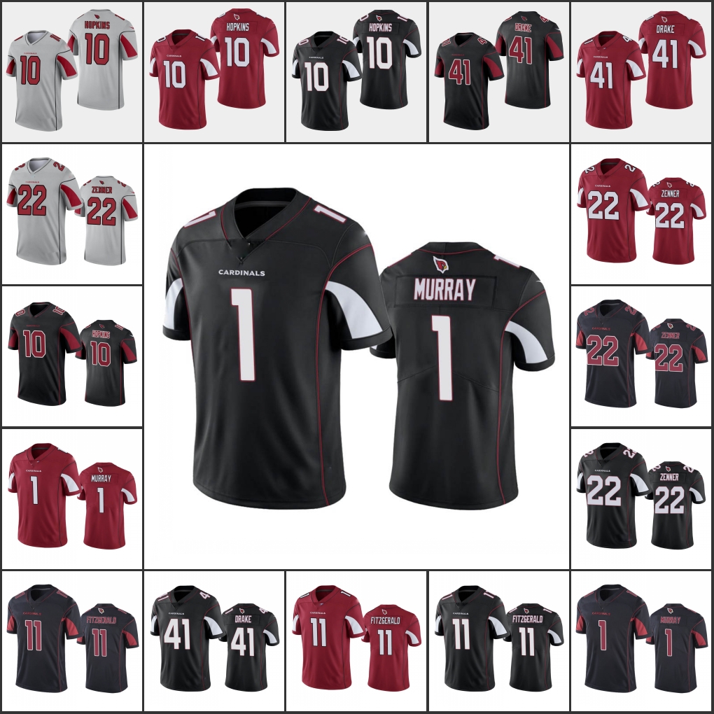 

Jersey Arizona''Cardinals''Men #10 DeAndre Hopkins 1 Kyler Murray 11 Larry Fitzgerald 41 Kenyan Drake''NFL''Women Youth Limited Jersey, 10