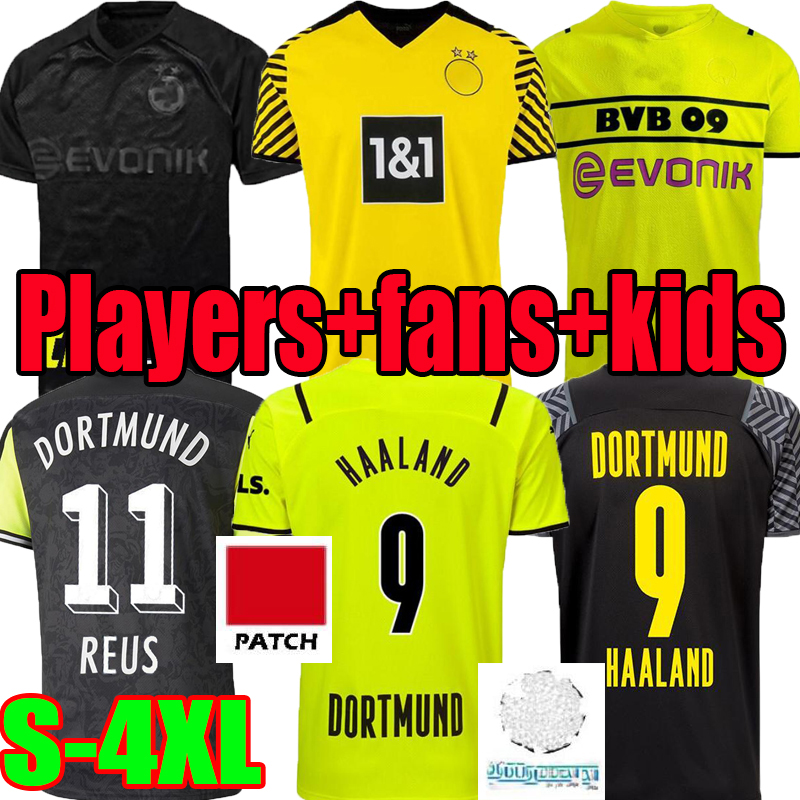 

21 22 Dortmund Long sleeve soccer jerseys 110th HAALAND REUS Malen HAZARD REYNA HUMMELS BRANDT 4th 2021 2022 polo SANCHO MEN  Kits football shirts uniforms top, 21/22;away