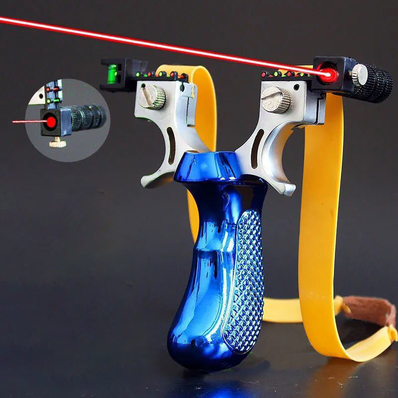 

New Resin 98k with Rubber Band Laser Sight/ Light Sight High Precision Outdoor Professional Hunting Shooting Slingshot