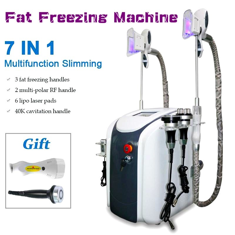 Mini Portable Cryo Fat Freezing Machine Lipo Slimming Machine For Home Use Belly Fat Removal Slim Pads