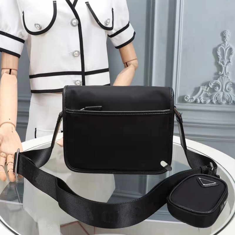 

crossbody messenger bag men Handbag hommes effini fashion male luxurys designers nylon waterproof with genuine leather shoulder cross body satchel bags 44000, Box