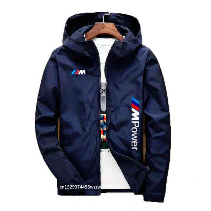 

2021 Motorcycle Waterproof Jacket Is Suitable for Bmw Off-road Fashion Riding Hooded Windbreaker