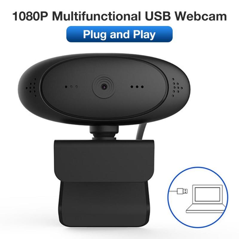 

Webcams 1080P HD Computer Webcam Anti-peeping Built-in Dual Microphones Auto Focus Camera For Games Live Broadcast Video Conference Work