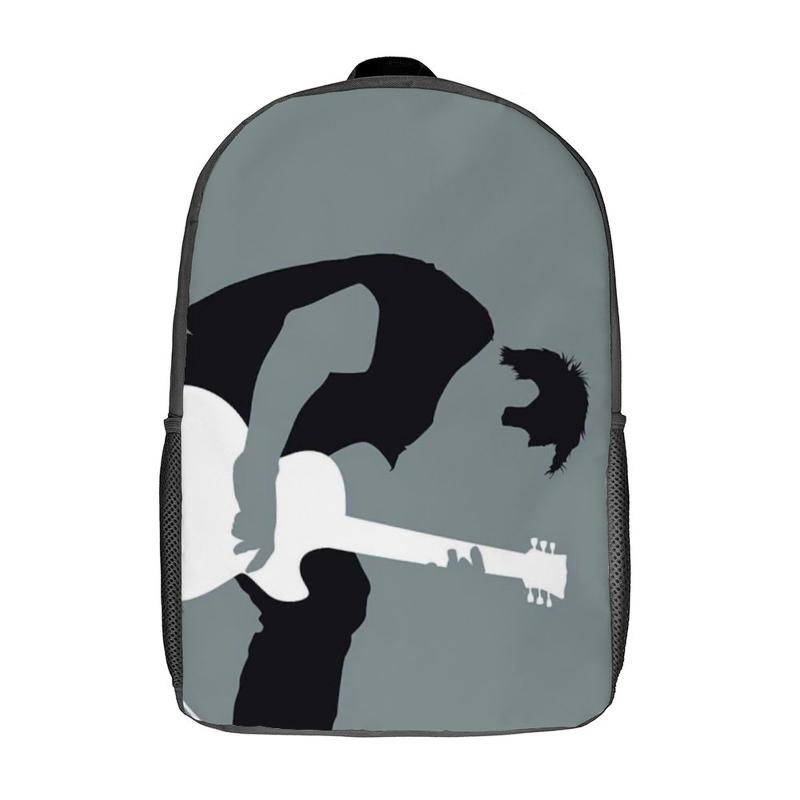 

Backpack Johnny Cash Backpacks Polyester Cycling Tourist Print Casual Bags