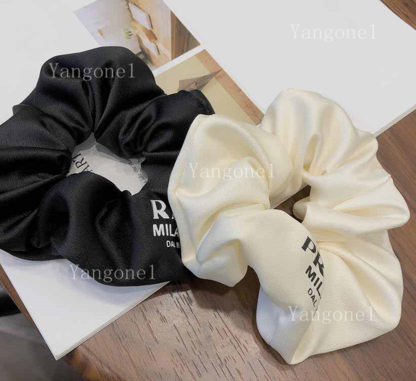 

2021 Women Letter Hair Rubber Band Bowknot Letters Elastic Hairs Rope Ponytail Holder Hair Accessories Gift