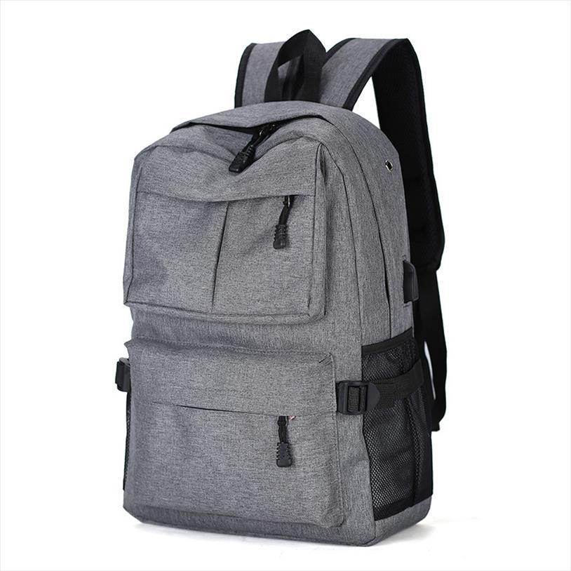

Multifunctional Usb Backpack Laptop Travel Leisure Male And Female Student Schoolbag