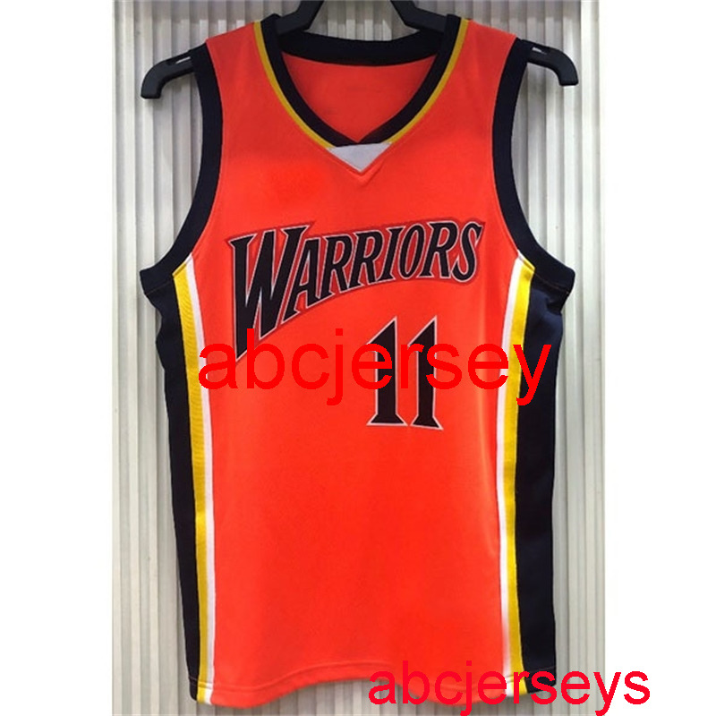 

Men' 11# Thompson 2021 retro orange basketball jersey -XXL Vest