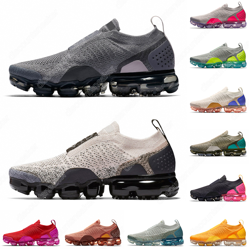 

36-45 moc 2.0 cushion men women running shoes outdoor chaussures Black Light Mica Green Gunsmoke mens trainer sport sneakers size, Sail