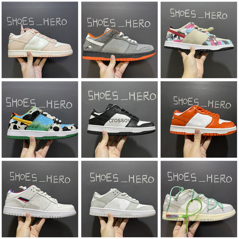 

2021 SB Low Running Shoes Chinese New Year Medium Curry Abstract Art Chunky Dunky Hyper Cobalt StrangeLove Staple x panda pigeon What, 10
