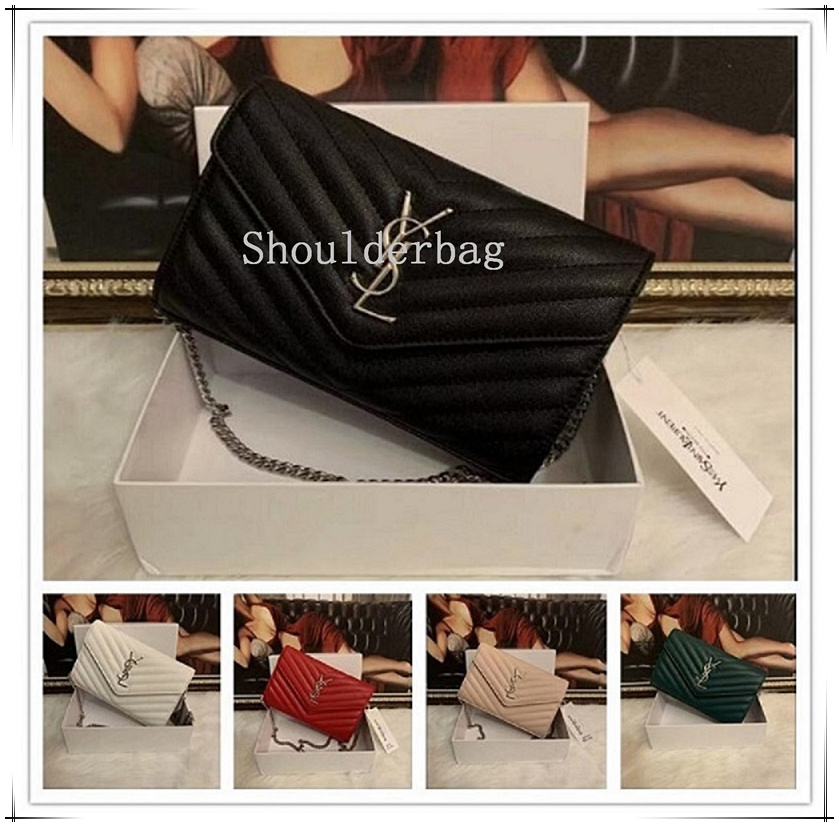 

Women Bag Designer Messenger Crossbody Tote Long wallets Purse handbag Woman Shoulder Bags ySL LV Louis 1 Vitton, Black