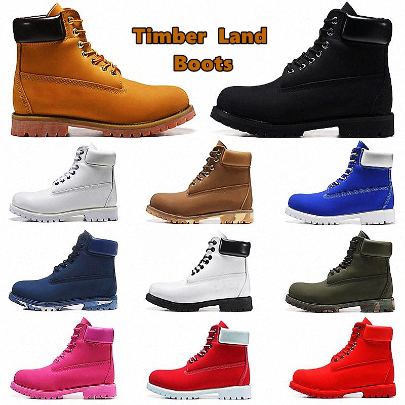 

designer timber men boots land mens womens timberlands timberland leather Red boot platform shoes top quality Ankle winter for cowboy yellow blue black hiking work, I need look other product