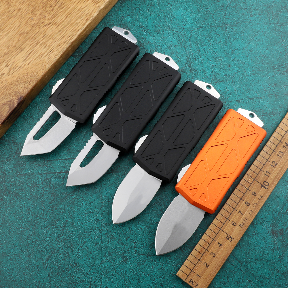 

New 5.6-inch Exocet automatic knife high-end quality aluminum alloy CNC wash stone D2 blade wallet knife