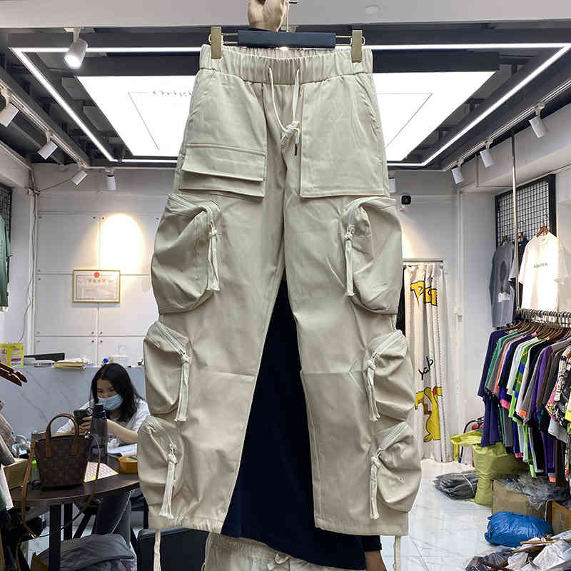 

Women's Pants & Capris Travis scott cactus jack whoisjacov cargo pants pocket men's women's quality joggers with sweatpants drawstring