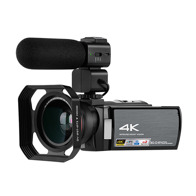 

4K Video Camera IR Night Vision Camcorder Full HD Ordro AE8 Digital Vlog Cameras Filmadora Professional for YouTube Blogger