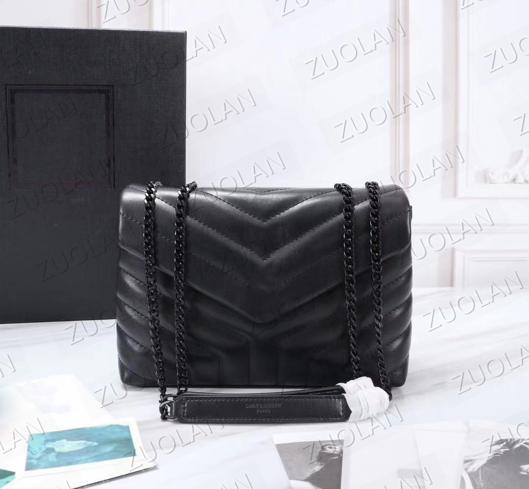

Yysls handbags Top Luxury designer handbags LOULOU 25cm and 32cm real leather women fashion bags chain shoulder bag high quality multiple colour Flap bag NG36, Gift bags