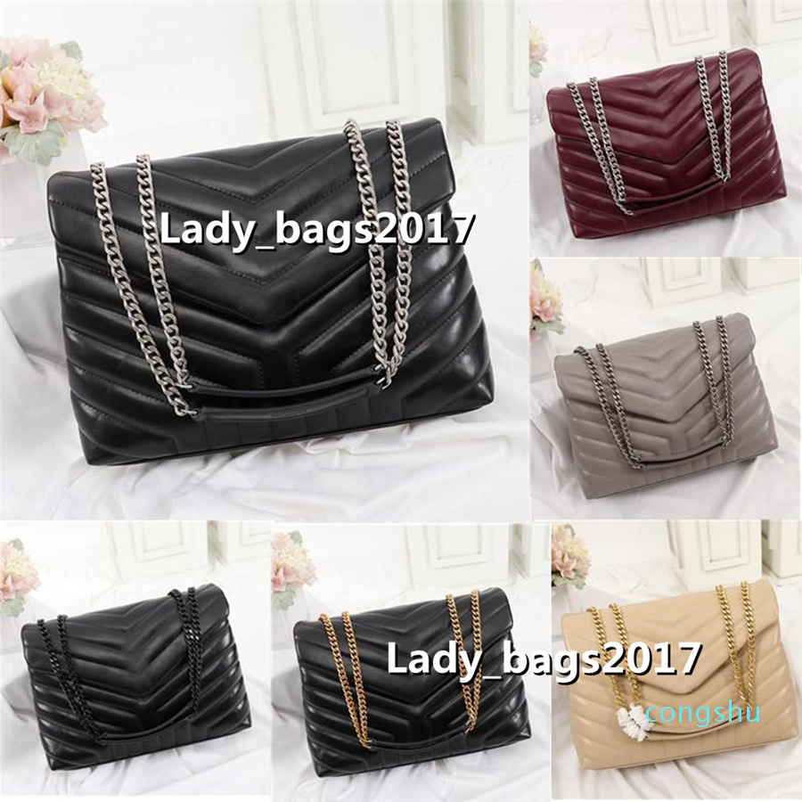 

Classic Bags Shape Flaps Chain Bag Luxury Designers Lady LOULOU Handbags Women Shoulder handbag Clutch Tote Messenger Evening, Not sold separately