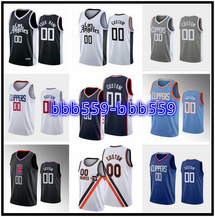 

basketball Jersey Kawhi Leonard Paul George Lou Williams Nicolas Batum customizes Jerseys, Black;red