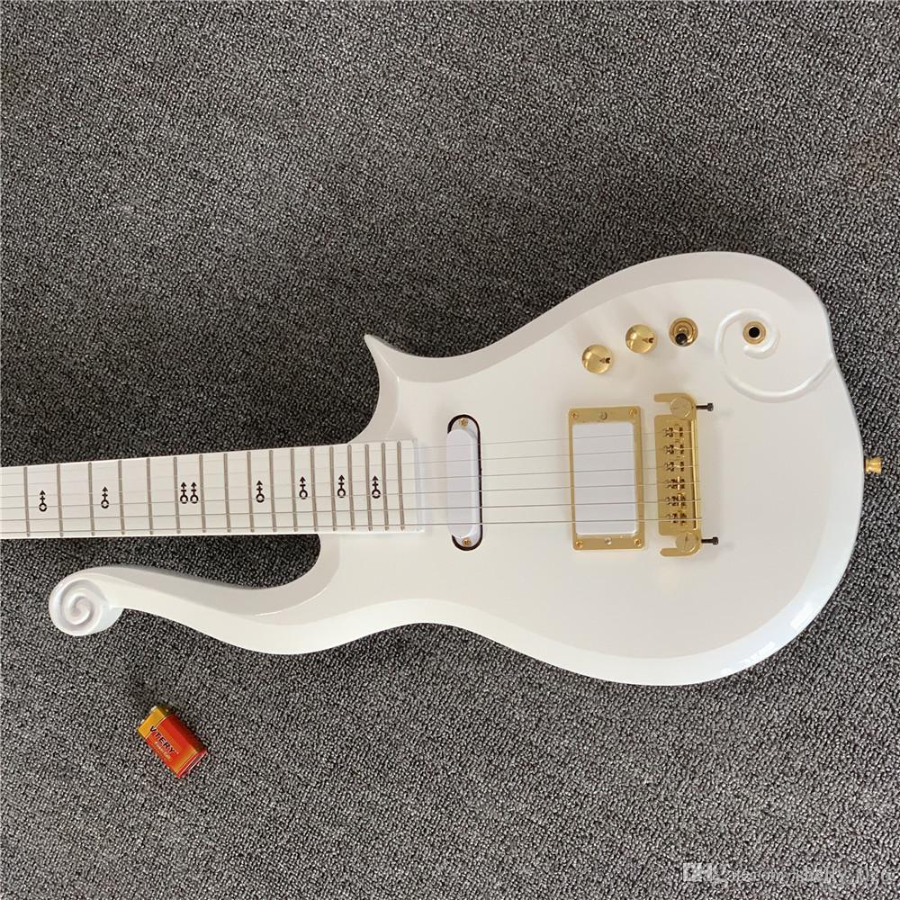 

guitar Series PRINCE White Cloud Guitar - Hand Made w/ case