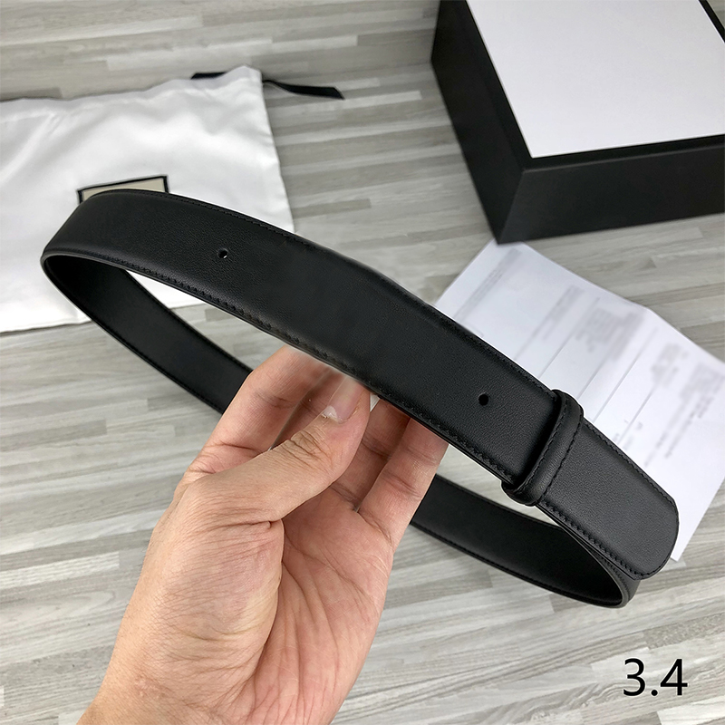 

Mens Designer Belt womens fashion luxury Belts Gold buckle Leather Double Letter ceinture Accessories Various sizes With White gift box, No box if need box pls select add box