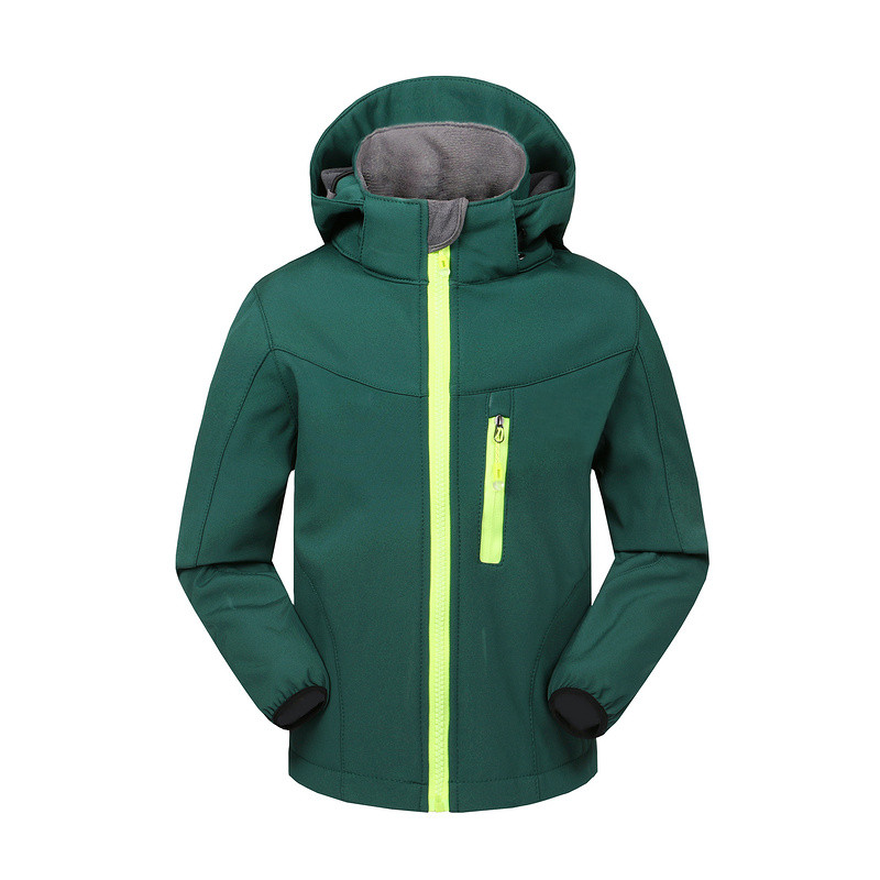 

NF New Winter Kid's Fleece Hoodies Jackets Outdoor Widproof Ski Down SoftShell Boys Girls Fleece High Quality Jackets Black Pink Size S-XXL