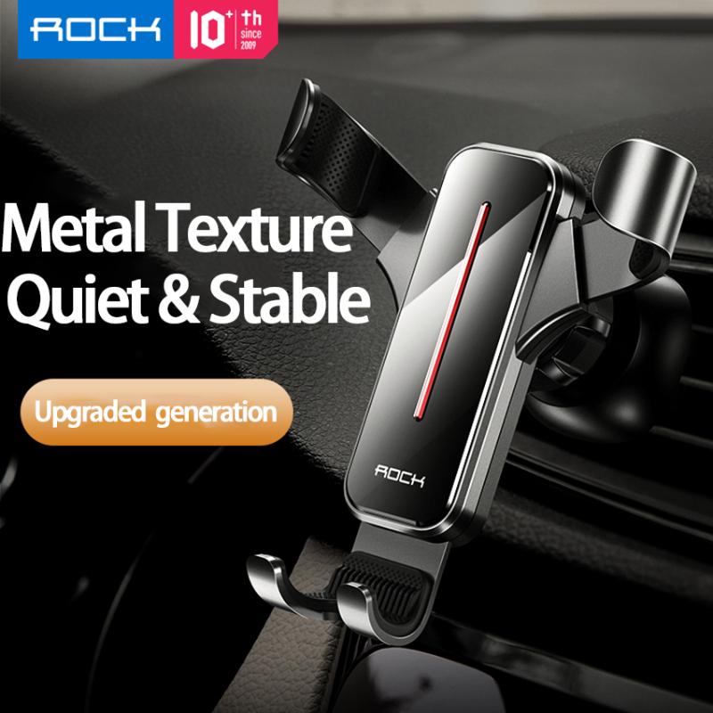 

Cell Phone Mounts & Holders Car Holder Air Vent Mount Gravity Automatic Clamping Magnetic Stand For Ajustable Noise Reduction Me