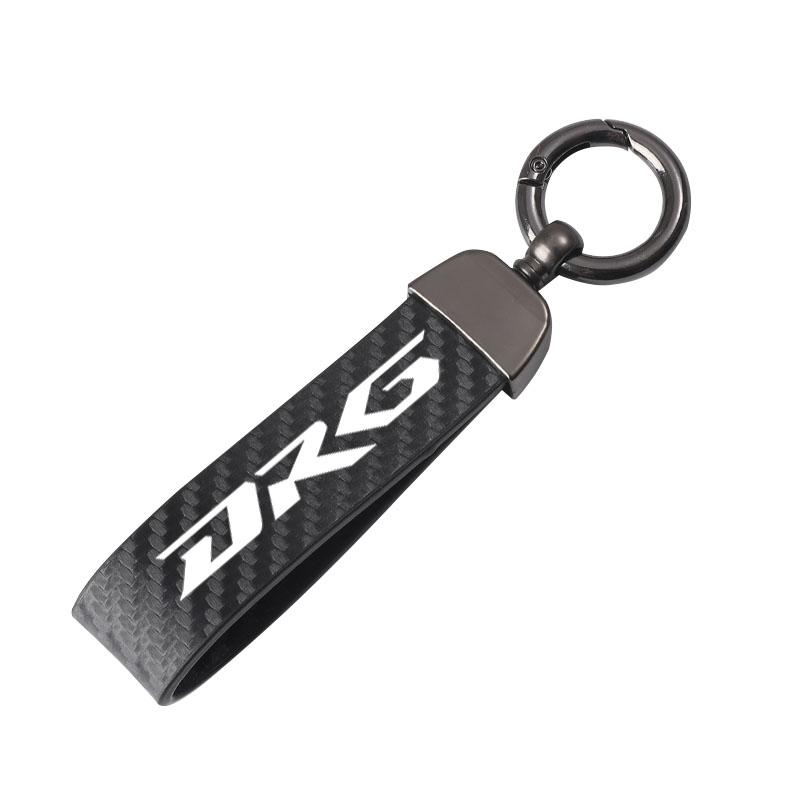 

Keychains Carbon Fiber Motorcycle Key Chain Ring For SYM DRG BT Accessories