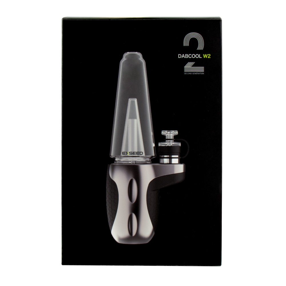 

1PC Original Exseed Dabcool W2 V2 Electric Dab Rig Kit Second Generation with Quartz Ceramic Bowl Cup Coil Atomizer Glass Water Filter Wax Vaporizer Dabber Enail, Mixed colors