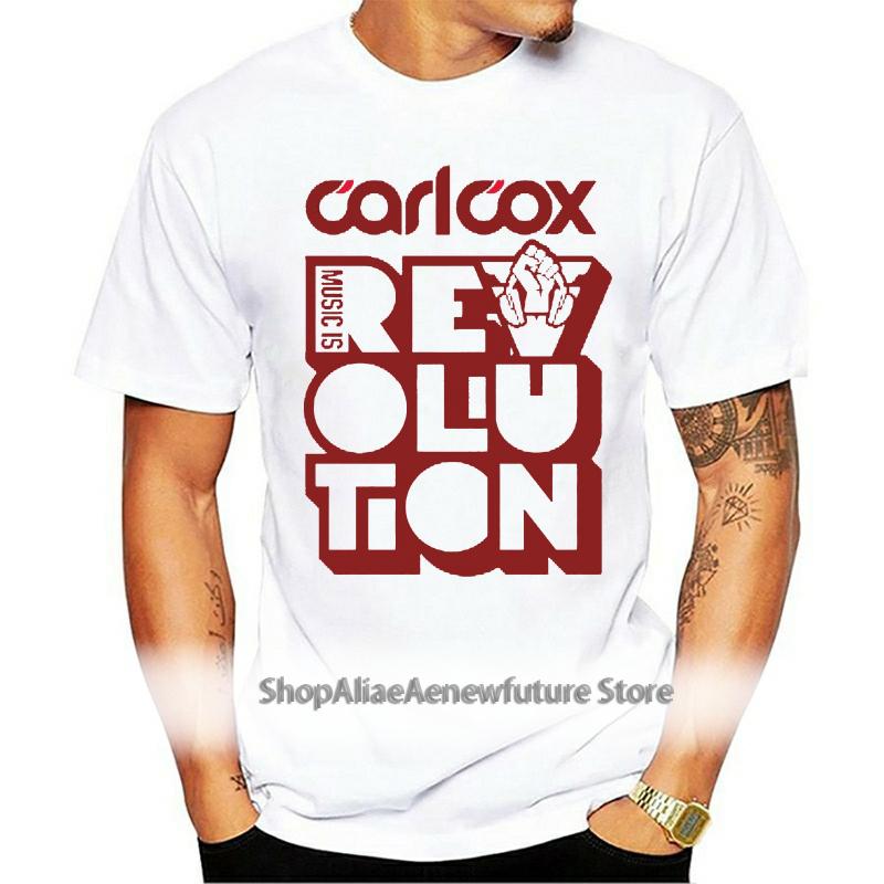 

Mens T-Shirt Tee CARL COX DJ TECHNO MUSIC IS REVOLUTION STATE IBIZA Short Sleeve Men's T-Shirts, White;black