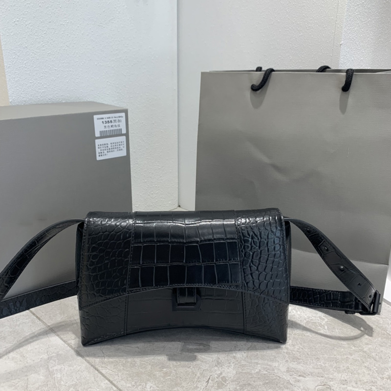 

2022 Luxurys Designers Bags fashion luxury ladies shoulder bag fashionable and comfortable casual women diagonal Hourglass model M1355 size 25.5x6x16cm